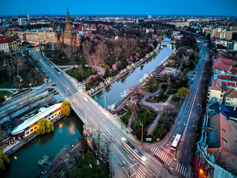 The city of Timisoara, Romania