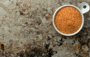 Cajun Seasoning in a Measuring Cup