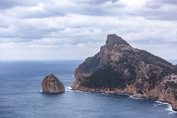 Fototapeta na wymiar Cap de Formentor in Palma de Mallorca