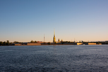 Fototapeta premium St. Petersburg, Russia. City view with famous landmarks