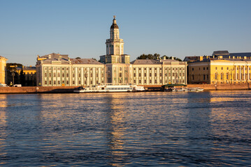 Obraz premium St. Petersburg, Russia. City view with famous landmarks