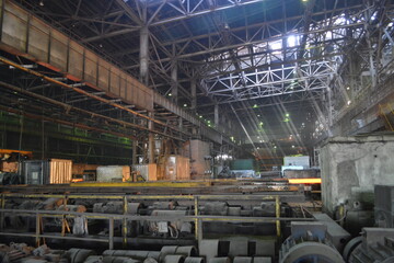 Metallurgical plant workshop