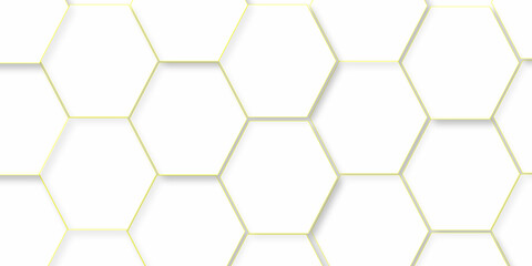 Abstract background in seamless pattern with hexagons . Modern and wire mesh material made of a network of wire or thread. Geometric cells formed by soap bubbles and water, for background or texture .