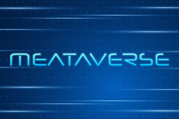 Concept of metaverse Future digital technology , NFT game futuristic , virtual reality , cyber world technology