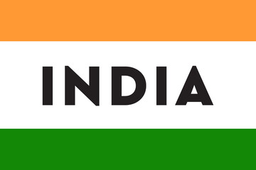 Independence  day of India. India flag,  National Day on 15 of August background, card, poster or banner.