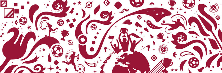 ARRIÈRE-PLAN FOOTBALL SPÉCIAL QATAR