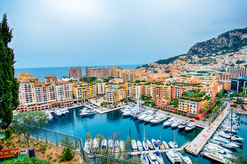 Fototapeta na wymiar Hafen Monaco