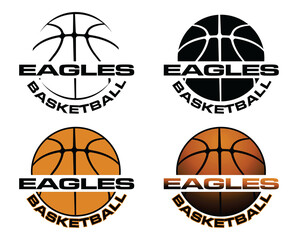 Eagles Basketball Team Design is a sports team design which includes a basketball graphic and text and is perfect for your school or team. Great for Eagles t-shirts, mugs and promotions.