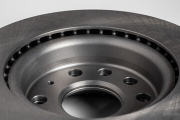Part brake disk for the car close up