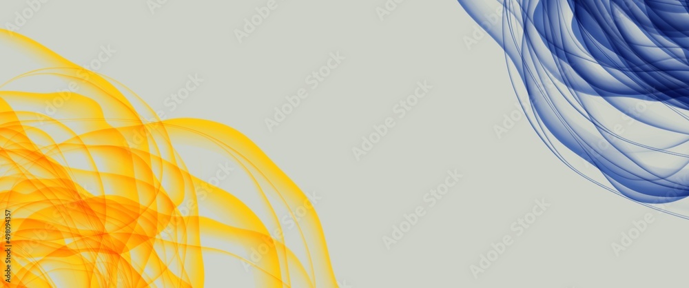 Wall mural abstract background with waves