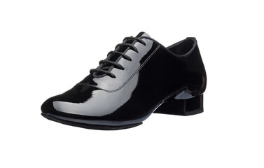 Men's shoes for dancing on a white isolated background