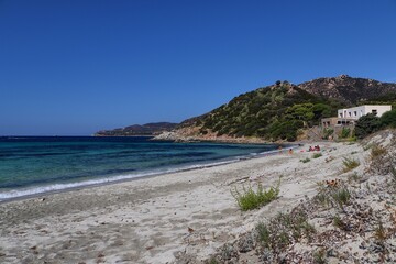 Cuccureddus Beach in Villasimius. Sardinia, Italy