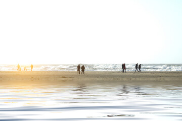 Coast on the island of R&oslash;m&oslash; in Denmark