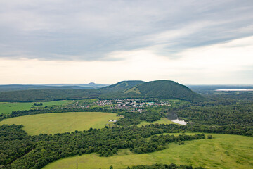 Kushtau shihan. Sterlitamak city, republic Bashkortostan, Russia