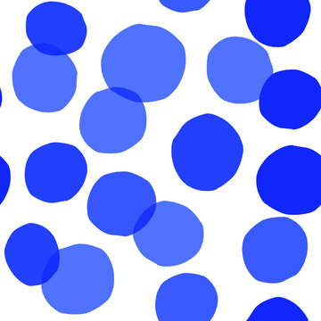 Small dots vector pattern. Hand drawn black dot pattern. Seamless