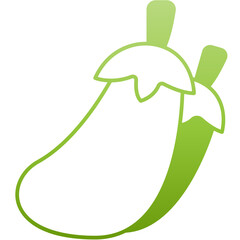 eggplant gradient icon