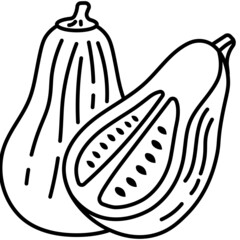 butternut line icon