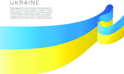 Ukraine flage vector grafic  illustrtions
