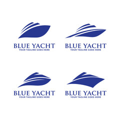 Boat Logo Design Template Vector Graphic Branding Element.