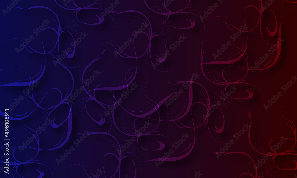 Poster abstract background with vector elements .