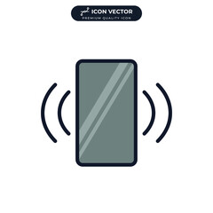 mobile phone icon symbol template for graphic and web design collection logo vector illustration