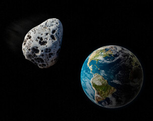 Asteroide se dirige a gran velocidad a la Tierra © betaverso