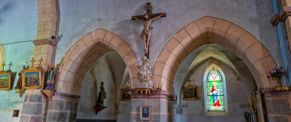église de Gouttières Puy de Dôme