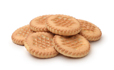 Cookies isolated on white.