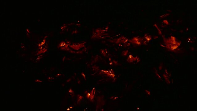 video fuoco e brace in 4k