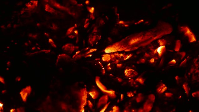 video fuoco e brace in 4k