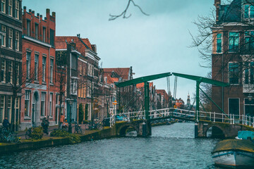 bridge on dutch canals