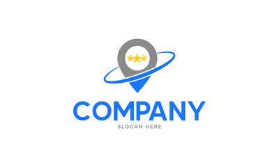 location icon logo template