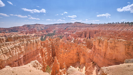 Wide angle Panorama Shot from Bryce Canyon.