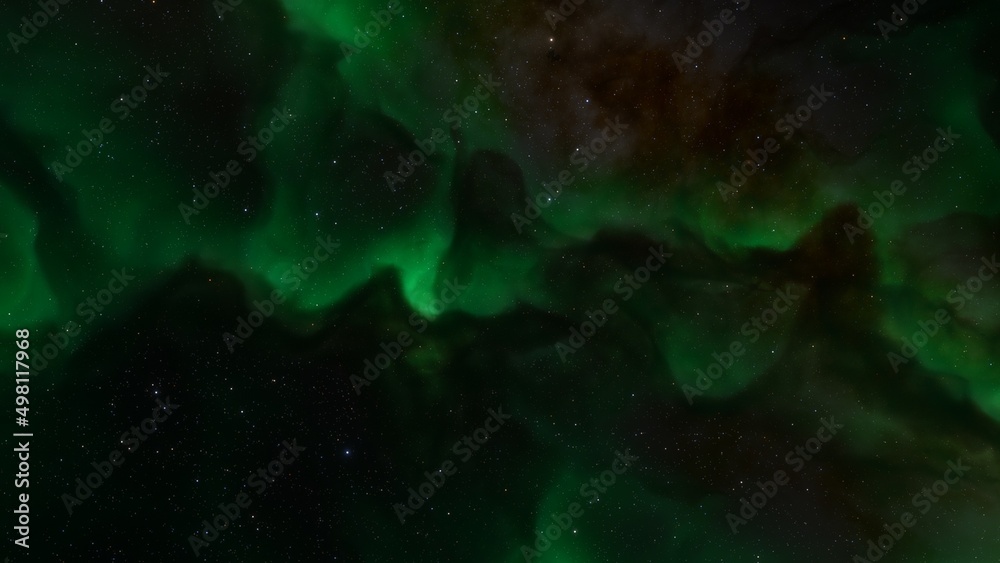 Canvas Prints deep space nebula with stars. bright and vibrant multicolor starfield infinite space outer space bac