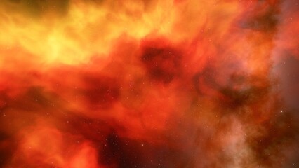 Space background with realistic nebula and shining stars. Colorful cosmos with stardust and milky way. Magic color galaxy. Infinite universe and starry night © ANDREI