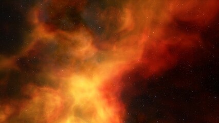 Obraz premium Space background with realistic nebula and shining stars. Colorful cosmos with stardust and milky way. Magic color galaxy. Infinite universe and starry night