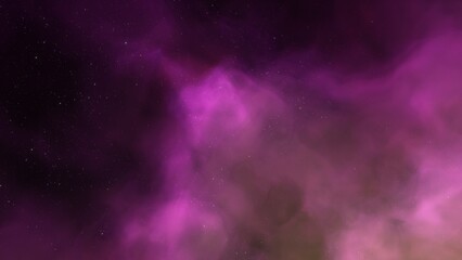Fototapeta premium Space background with realistic nebula and shining stars. Colorful cosmos with stardust and milky way. Magic color galaxy. Infinite universe and starry night. 3d Render