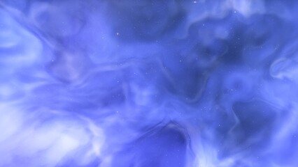 nebula gas cloud in deep outer space, science fiction illustrarion, colorful space background with stars 3d render	

