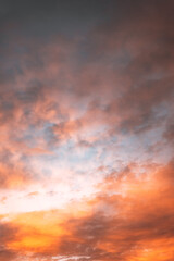 Fototapeta premium sky at sunset