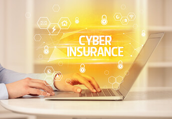 internet security and data protection concept