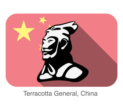 Terracotta general, China. famous Landmark of the world series, Famous scenic spots