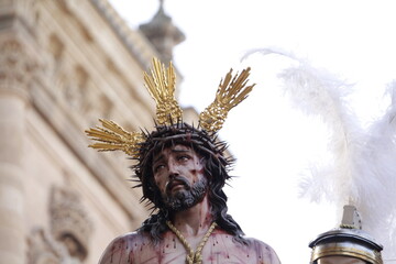 Holy week procession in Spain
