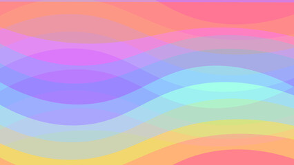 Abstract wavy colorful background premium vector