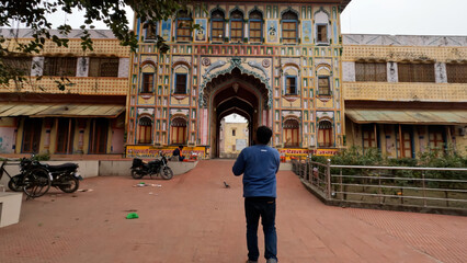Fototapeta na wymiar Religious places from Ayodhya, India
