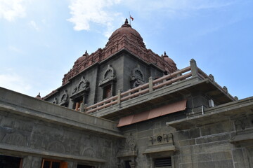 Vivekanandha rock : Three seas of tamil nadu. The wonder of Indian culture.