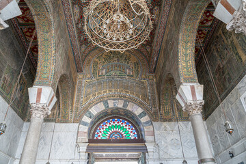 The Umayyad Mosque of Damascus, Syria