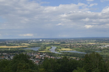 Ausblick von Porta Westfalica 