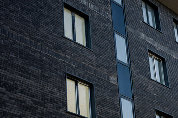 Abstract office building windows