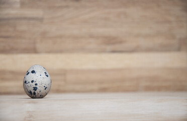 Quail eggs with background and graphic area