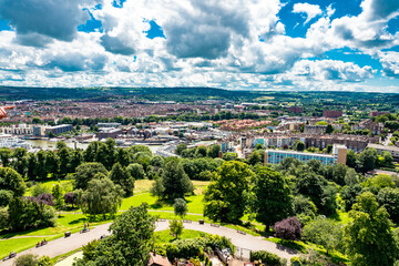 Bristol Skyline Luftbild